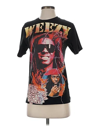 Pre-owned Assorted Brands Short Sleeve T-shirt In Black