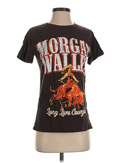 Pre-owned Assorted Brands Short Sleeve T-shirt In Black