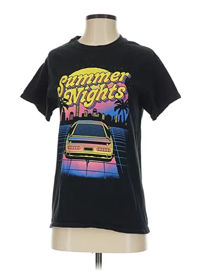 Pre-owned Assorted Brands Short Sleeve T-shirt In Black