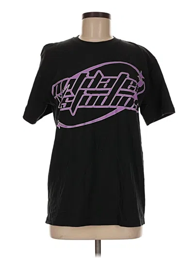 Pre-owned Assorted Brands Short Sleeve T-shirt In Black