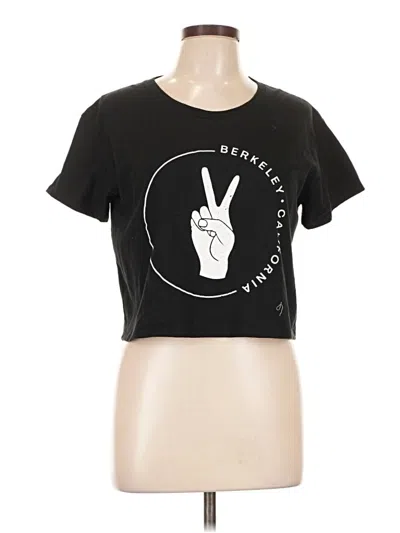 Pre-owned Assorted Brands Short Sleeve T-shirt In Black