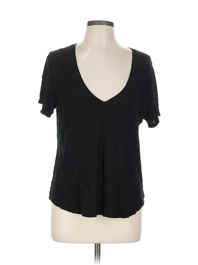 Pre-owned Assorted Brands Short Sleeve T-shirt In Black