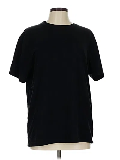 Pre-owned Assorted Brands Short Sleeve T-shirt In Black