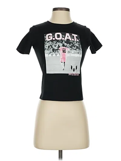Pre-owned Assorted Brands Short Sleeve T-shirt In Black