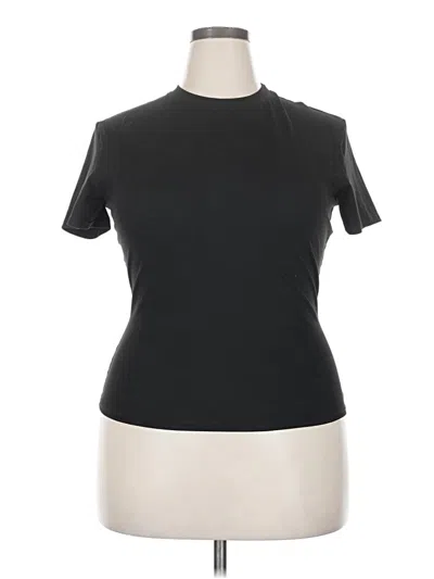 Pre-owned Assorted Brands Short Sleeve T-shirt In Black