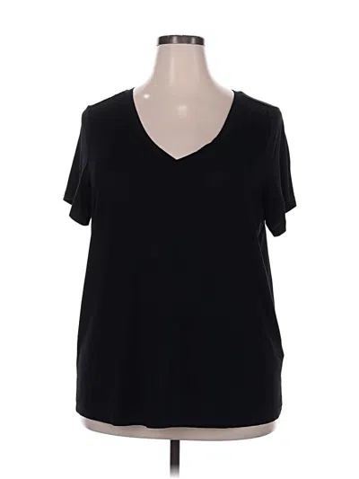 Pre-owned Assorted Brands Short Sleeve T-shirt In Black