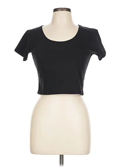 Pre-owned Assorted Brands Short Sleeve T-shirt In Black