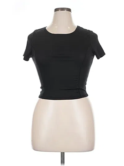 Pre-owned Assorted Brands Short Sleeve T-shirt In Black