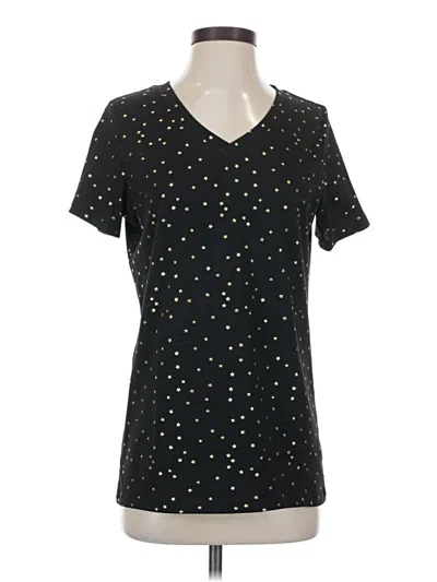 Pre-owned Assorted Brands Short Sleeve T-shirt In Black