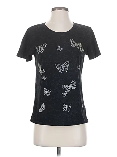 Pre-owned Assorted Brands Short Sleeve T-shirt In Black