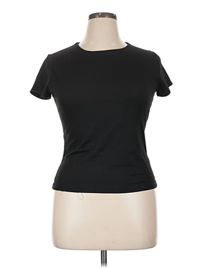 Pre-owned Assorted Brands Short Sleeve T-shirt In Black