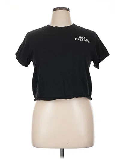 Pre-owned Assorted Brands Short Sleeve T-shirt In Black