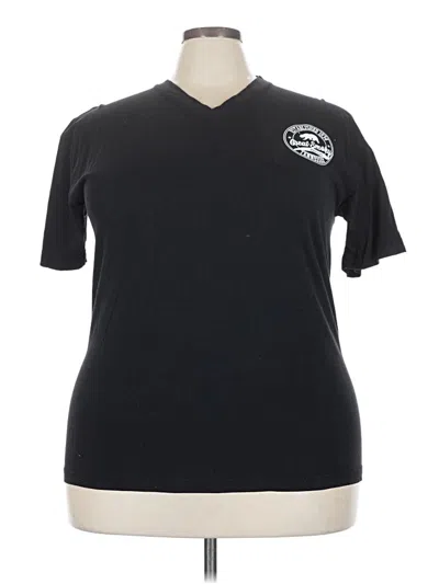 Pre-owned Assorted Brands Short Sleeve T-shirt In Black