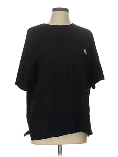 Pre-owned Assorted Brands Short Sleeve T-shirt In Black