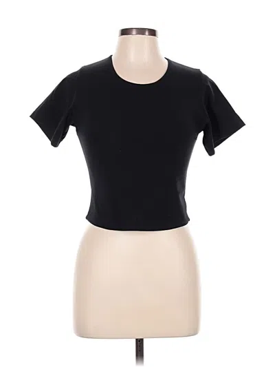 Pre-owned Assorted Brands Short Sleeve T-shirt In Black
