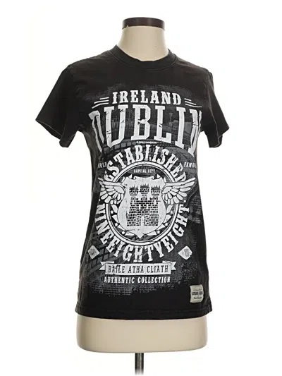 Pre-owned Assorted Brands Short Sleeve T-shirt In Black