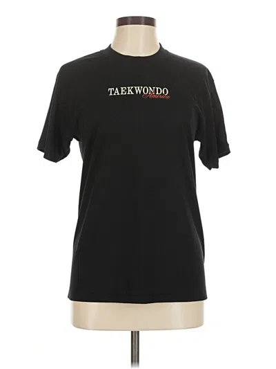 Pre-owned Assorted Brands Short Sleeve T-shirt In Black