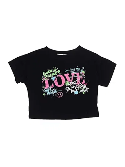 Pre-owned Assorted Brands Kids' Short Sleeve T-shirt In Black