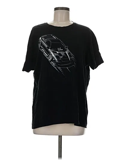 Pre-owned Assorted Brands Short Sleeve T-shirt In Black