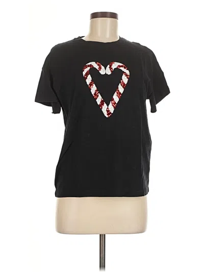 Pre-owned Assorted Brands Short Sleeve T-shirt In Black