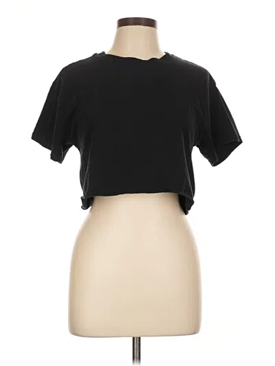 Pre-owned Assorted Brands Short Sleeve T-shirt In Black