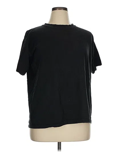 Pre-owned Assorted Brands Short Sleeve T-shirt In Black