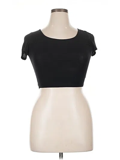 Pre-owned Assorted Brands Short Sleeve T-shirt In Black