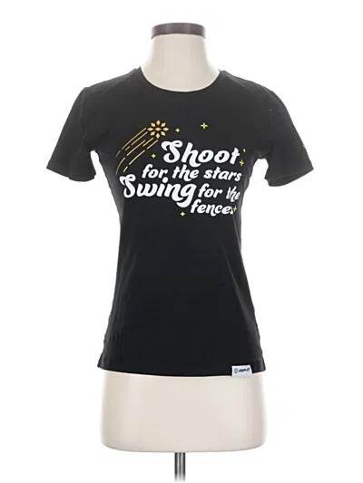 Pre-owned Assorted Brands Short Sleeve T-shirt In Black