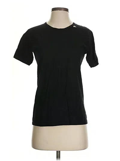 Pre-owned Assorted Brands Short Sleeve T-shirt In Black