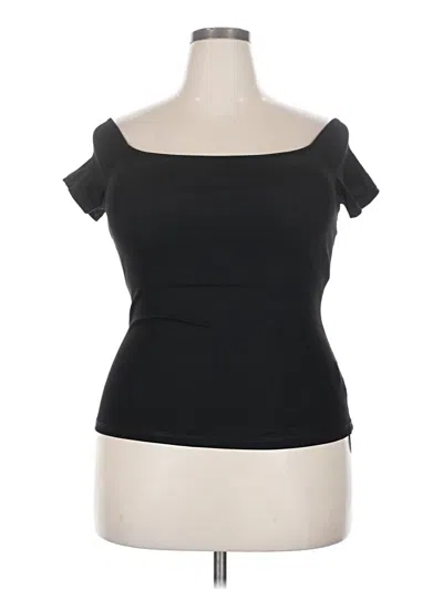 Pre-owned Assorted Brands Short Sleeve T-shirt In Black