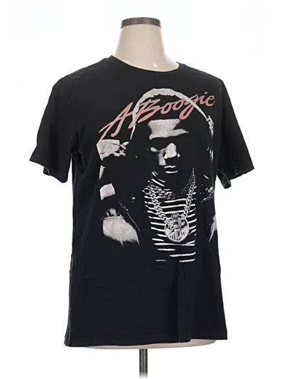 Pre-owned Assorted Brands Short Sleeve T-shirt In Black