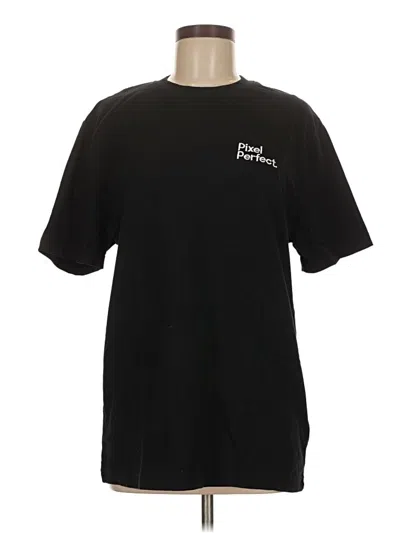 Pre-owned Assorted Brands Short Sleeve T-shirt In Black