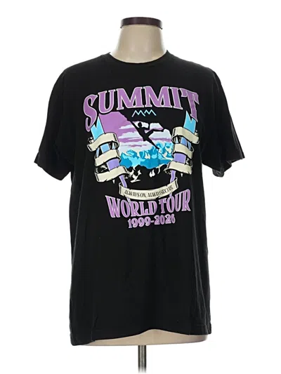 Pre-owned Assorted Brands Short Sleeve T-shirt In Black