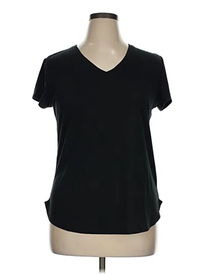 Pre-owned Assorted Brands Short Sleeve T-shirt In Black