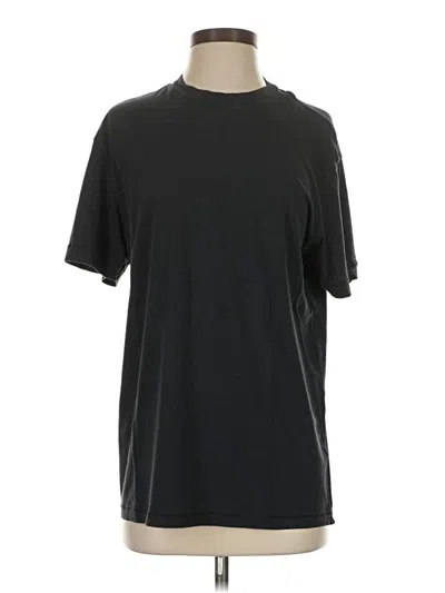 Pre-owned Assorted Brands Short Sleeve T-shirt In Black