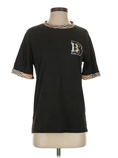 Pre-owned Assorted Brands Short Sleeve T-shirt In Black