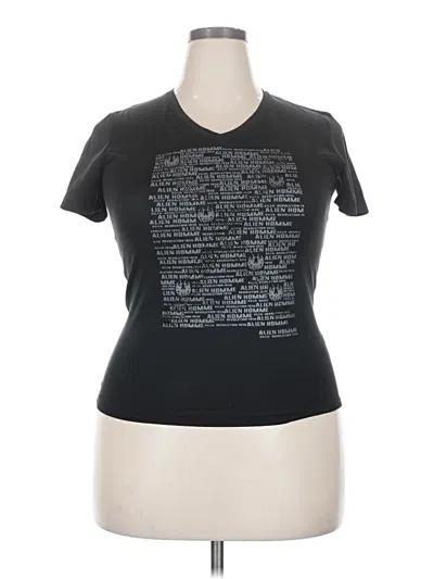 Pre-owned Assorted Brands Short Sleeve T-shirt In Black