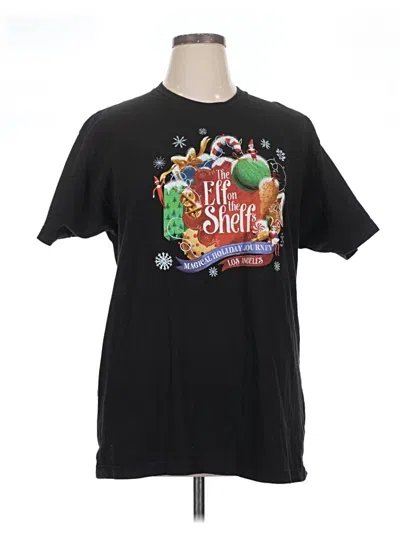 Pre-owned Assorted Brands Short Sleeve T-shirt In Black