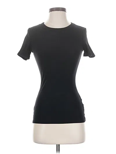Pre-owned Assorted Brands Short Sleeve T-shirt In Black