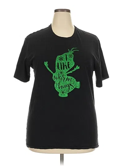 Pre-owned Assorted Brands Short Sleeve T-shirt In Black