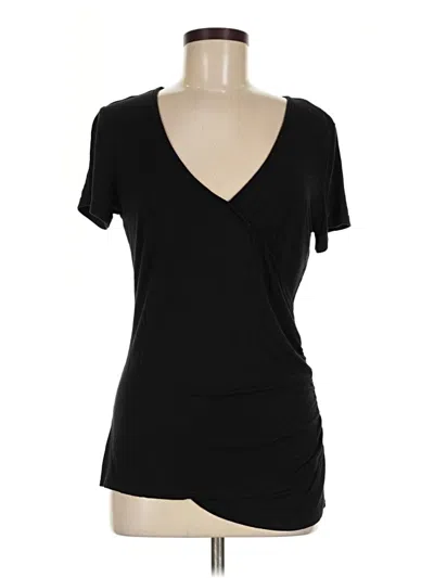 Pre-owned Assorted Brands Short Sleeve T-shirt In Black