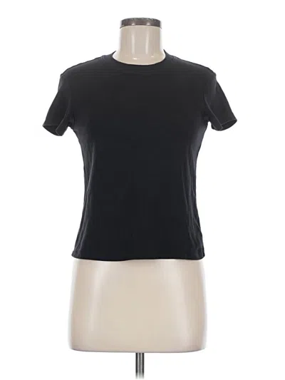 Pre-owned Assorted Brands Short Sleeve T-shirt In Black
