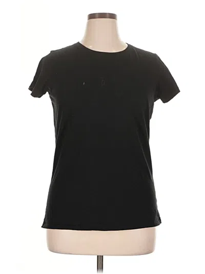 Pre-owned Assorted Brands Short Sleeve T-shirt In Black
