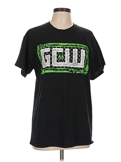 Pre-owned Assorted Brands Short Sleeve T-shirt In Black