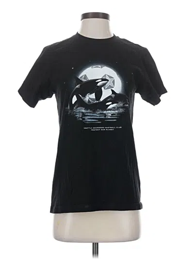 Pre-owned Assorted Brands Short Sleeve T-shirt In Black