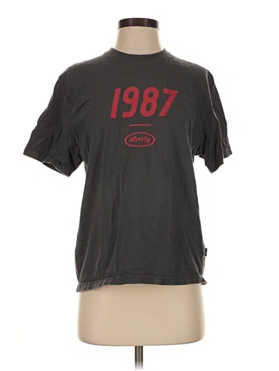Pre-owned Assorted Brands Short Sleeve T-shirt In Black