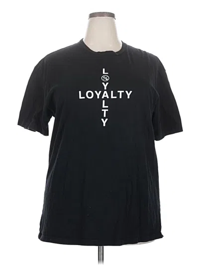 Pre-owned Assorted Brands Short Sleeve T-shirt In Black