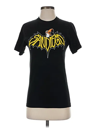 Pre-owned Assorted Brands Short Sleeve T-shirt In Black