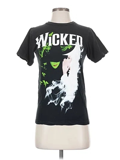 Pre-owned Assorted Brands Short Sleeve T-shirt In Black