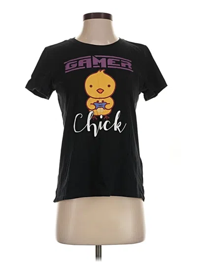 Pre-owned Assorted Brands Short Sleeve T-shirt In Black